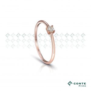 Anello S-Rainbow con diamante